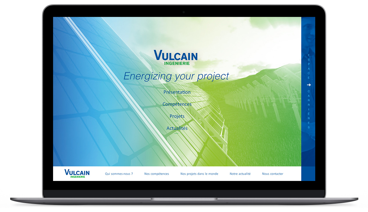 Création site web - VULCAIN