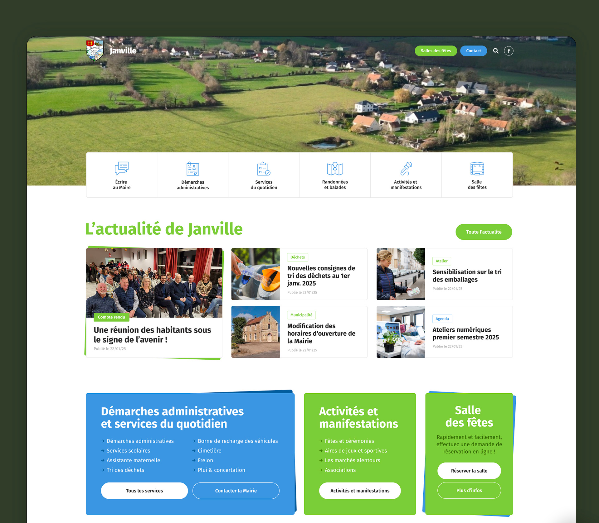 Mairie de Janville — Pierre-Henri Bon Mairie de Janville — Pierre-Henri Bon