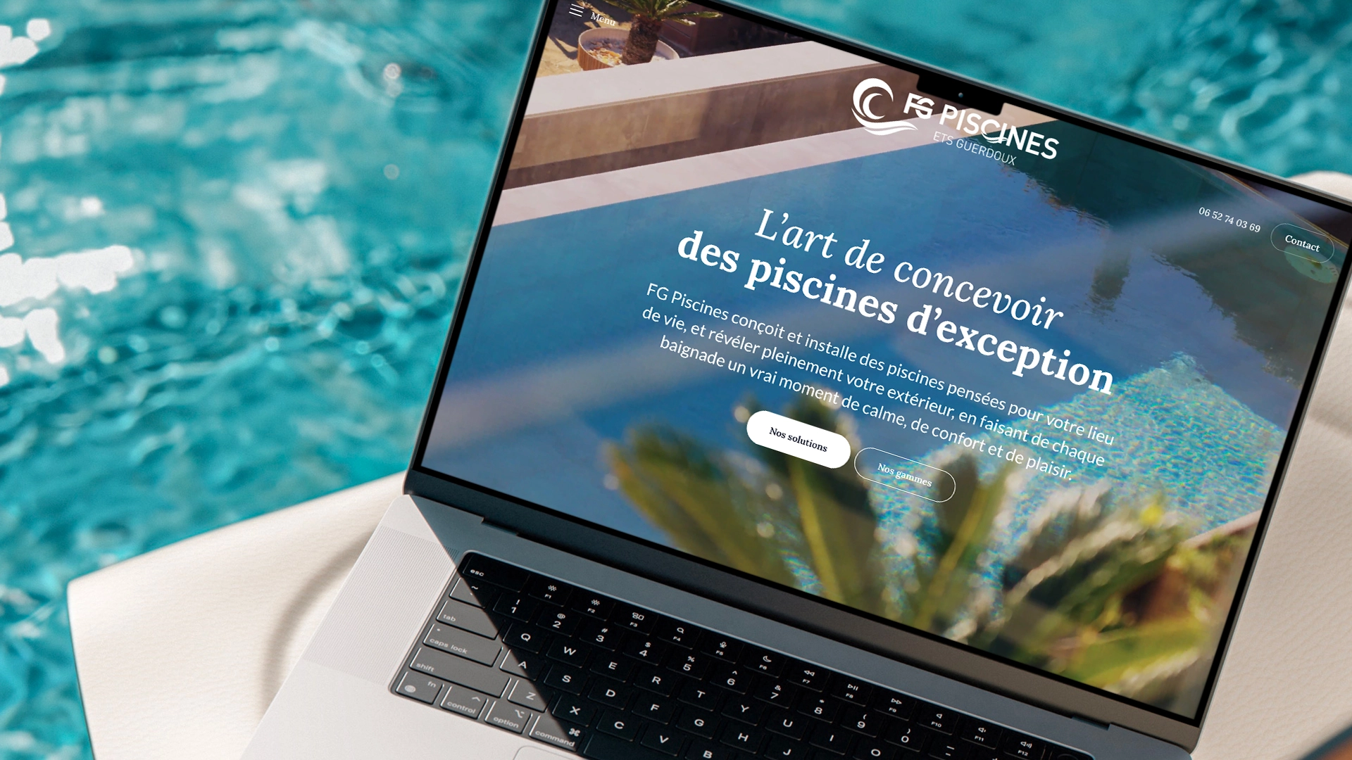 Pierre-Henri Bon – Site web FG Piscines 02 - Thiérache