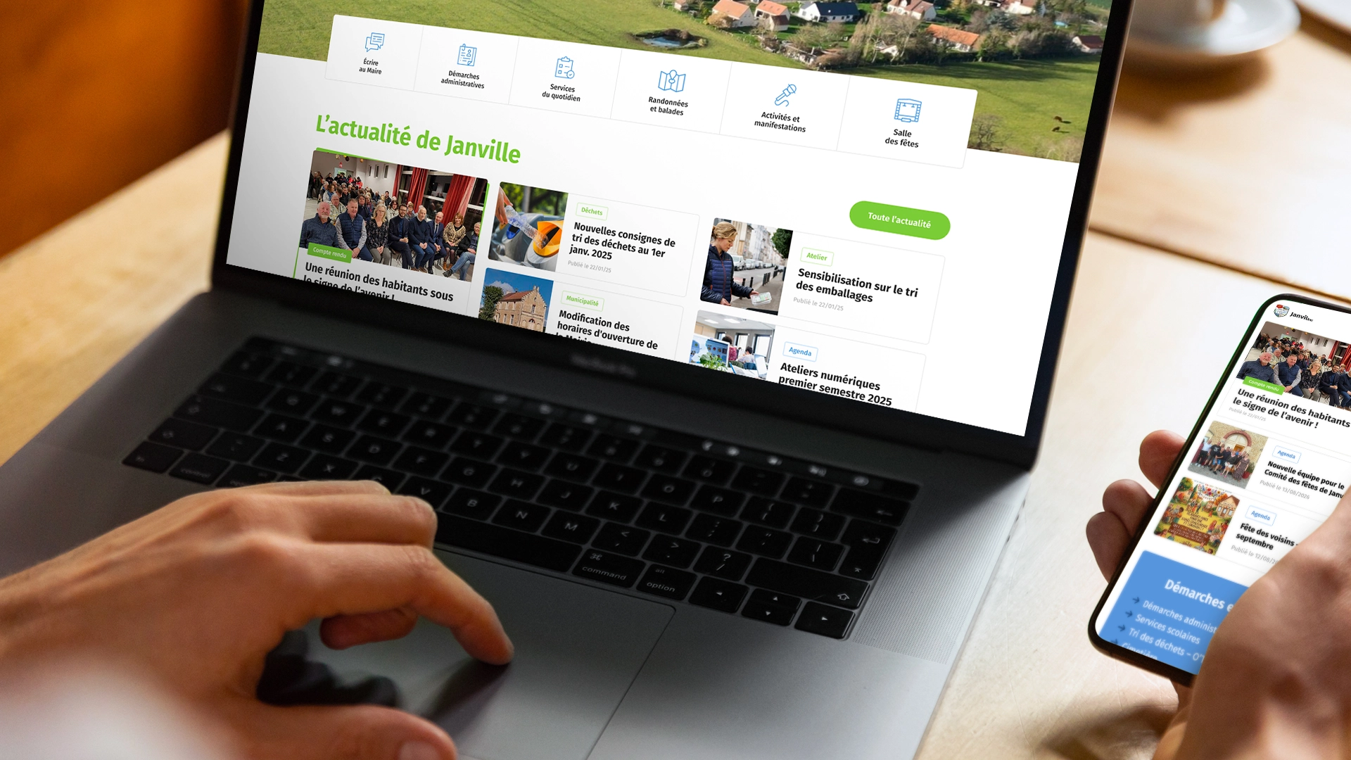 Pierre-Henri Bon — Mairie de Janville (14) - Site web