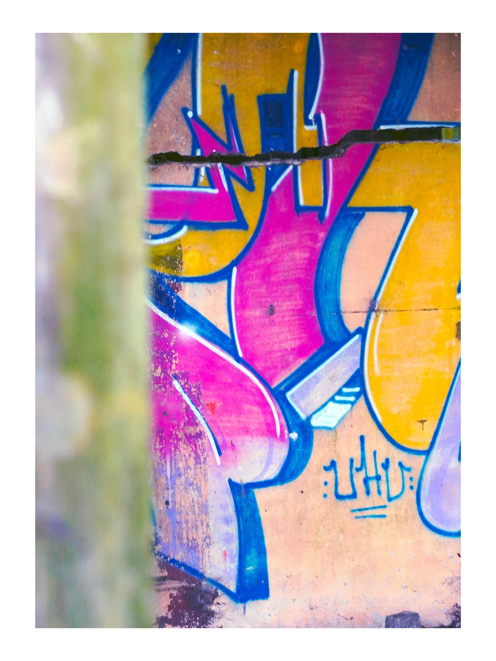 Yellow Pink Graff